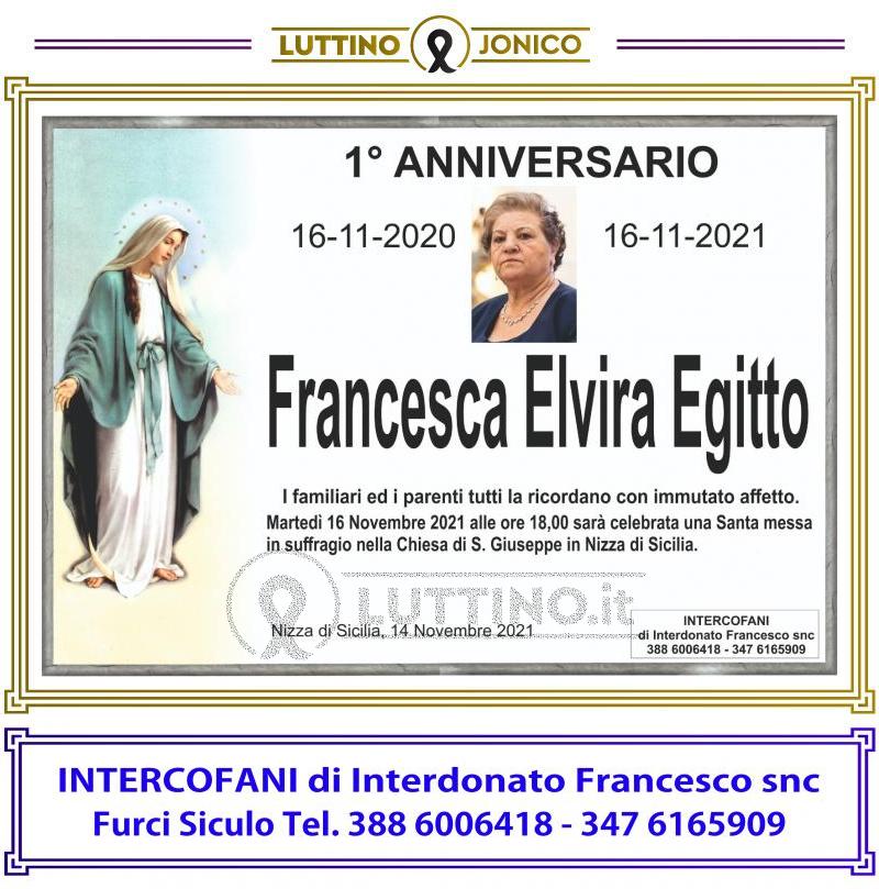 Francesca Elvira Egitto